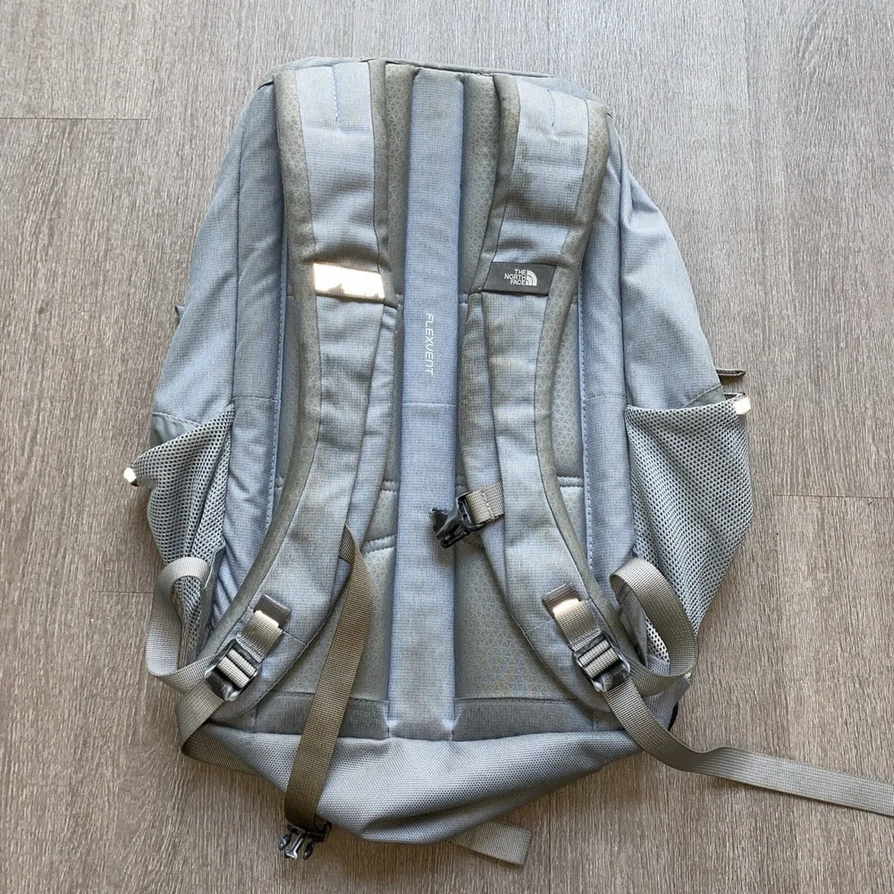 The NorthFace Grey Jester Backpack Everyday School 1492